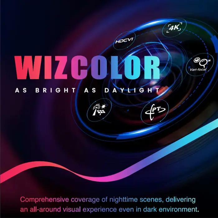 Dahua 4MP 8MP couleur Pro caméra WizColor double lumière chaude Protection intelligente détection HDW2449T-S-PRO HDW2849T-S-PRO Original