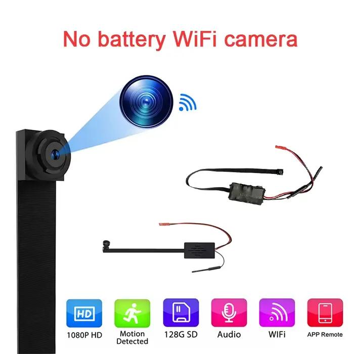 Caméra miniature HD 1080P avec détection de mouvement pour surveillance maison et enregistrement de moments familiaux occasions spéciales