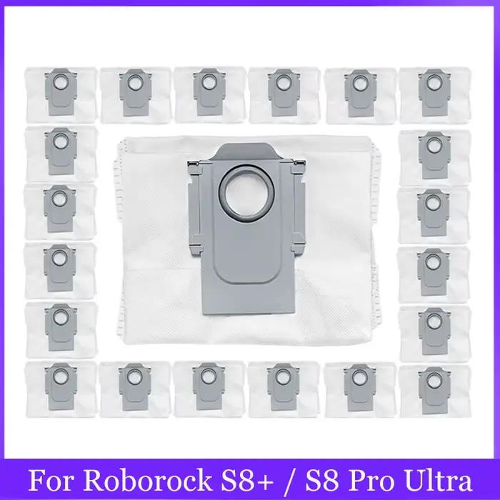 Sac à poussière de remplacement pour aspirateur Roborock S8 + / S8 Pro Ultra / S7 MaxV Ultra / S7 Pr