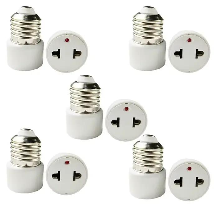 Base d'ampoule E27 vers prise US EU en plastique pour connectivité et modernisation de la maison occasions spéciales