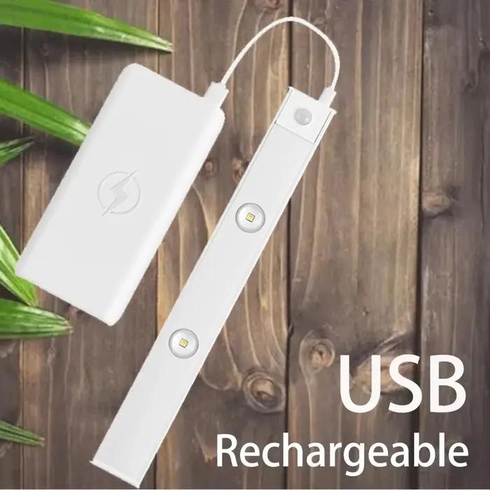 LED Armoire Veilleuse Capteur de Mouvement Sans Fil Ultra Mince Pour Cuisine Dressing et Chambre Occasions Spéciales