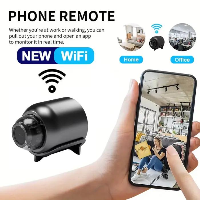 Caméra IP de Sécurité Intérieure X5 Webcam 1080P Full HD Mini Caméra sans Fil WiFi Surveillance Discrète à Distance Occasions Spéciales