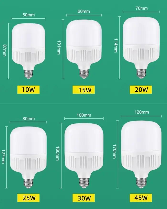 Ampoule LED E27 Boule Terrestre 10 Watts Blanc Froid Salon Maison Lumière Épurée Durée de Vie Longue Usage Moderne