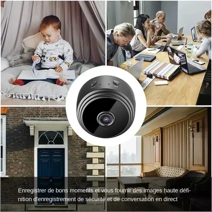 Caméra A9 HD sans fil, caméra domestique WIFI