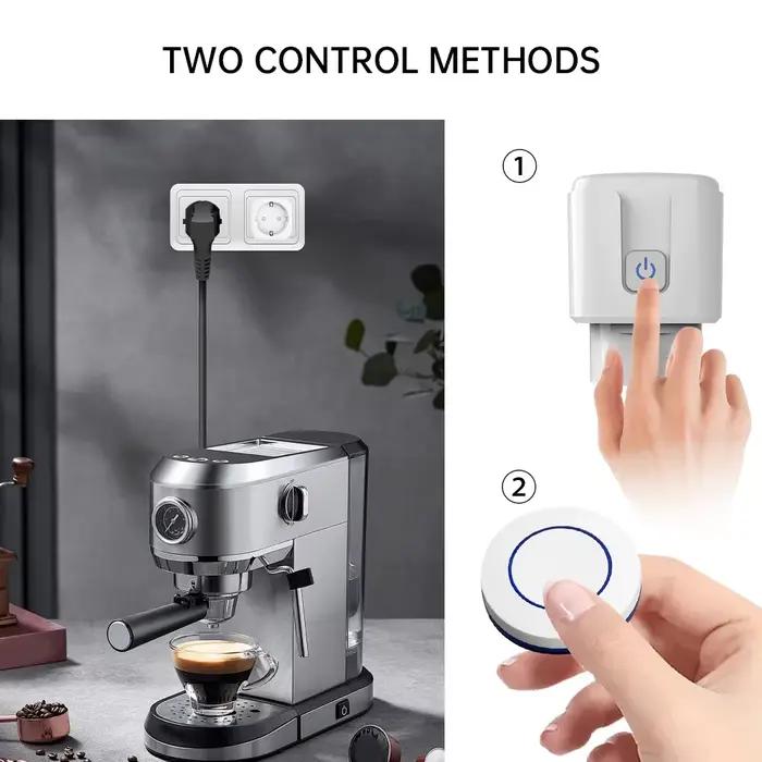 Prise sans fil RF433, prise intelligente pour maison connectée