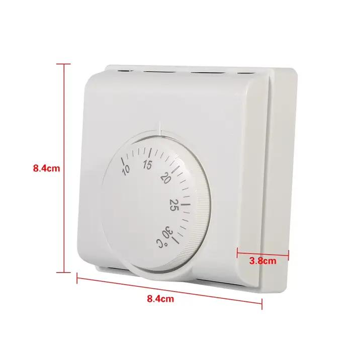 Thermostat de contrôleur de température mécanique de pièce