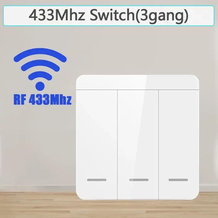 Interrupteur marche/arrêt sans fil RF433