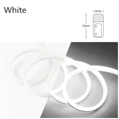 5V 12V 24V Led néon bande lumineuse 6mm corde étroite Flex