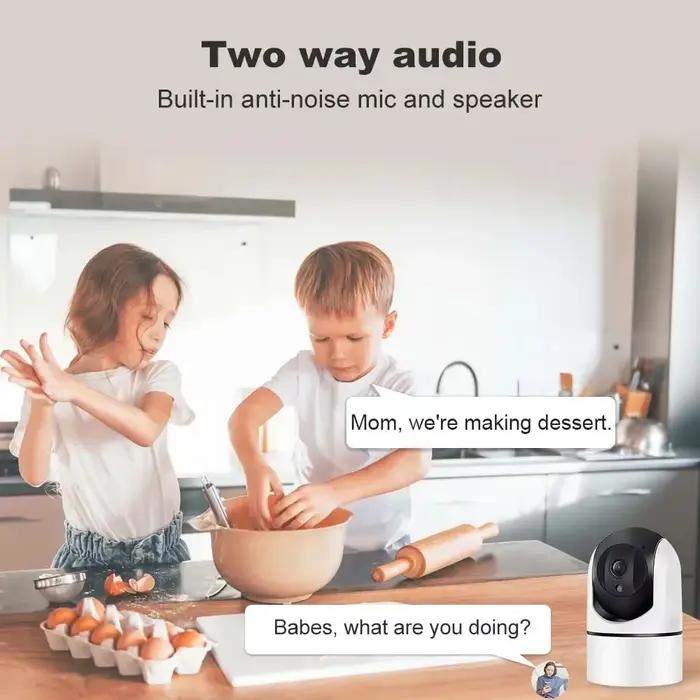 Caméra de surveillance intérieure Tuya 6MP avec suivi automatique, vision nocturne infrarouge, détection de mouvement PIR, deux voies audio, support WiFi 5G, ONVIF, partage de dispositifs, surveillance bébé et maison, occasions spéciales et protection domestique