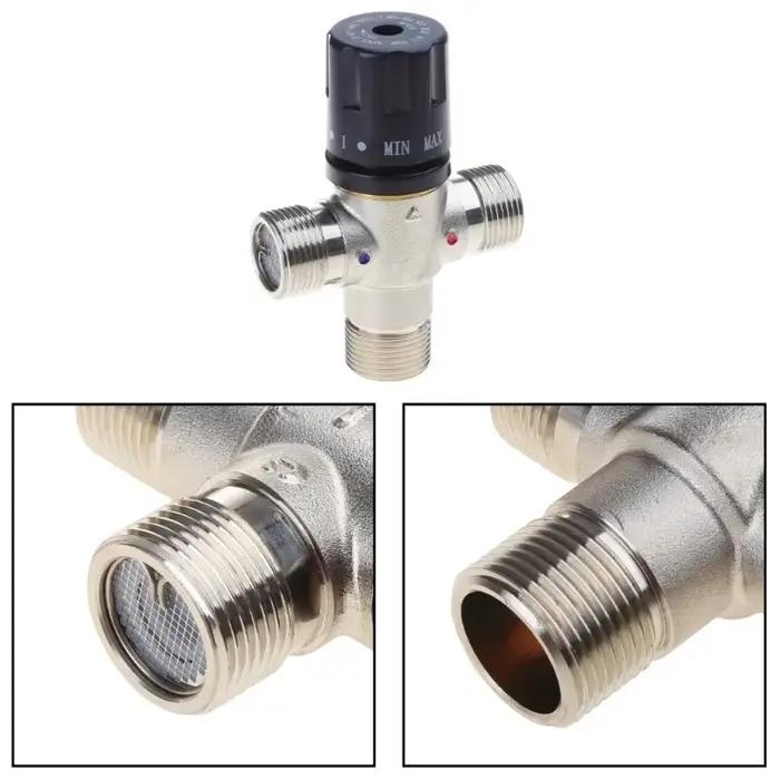 Vanne de mélange thermostatique DN20 à 3 voies