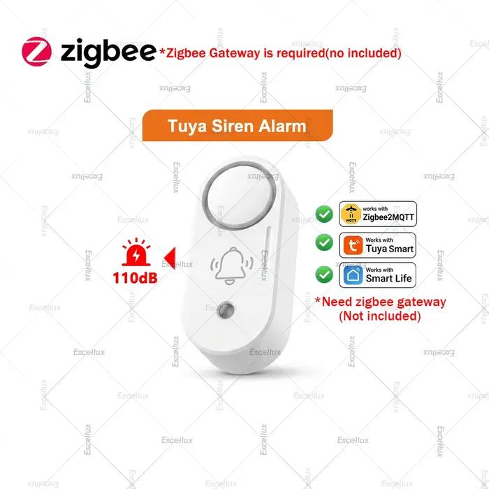 Alarme sirène Zigbee 3.0