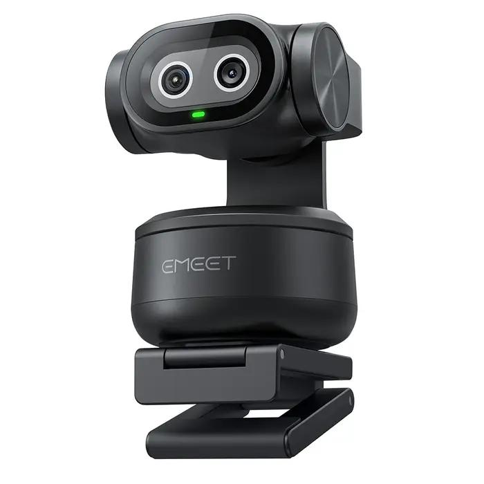 Webcam EMEET PIXY 2K, caméra PTZ à suivi IA avec contrôle gestuel et capteur Sony