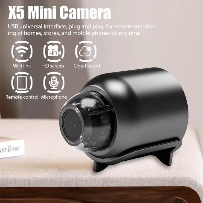 1080P HD Mini caméra WiFi sans fil HD Vision nocturne