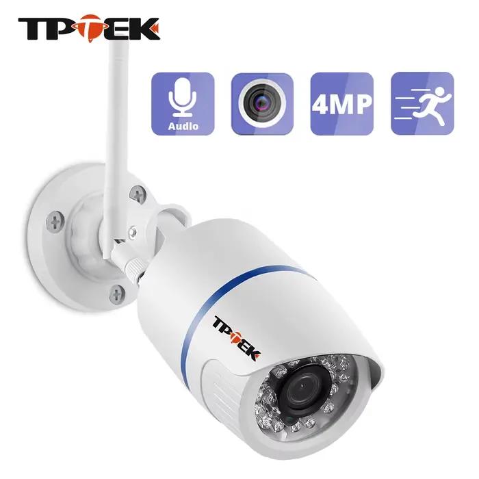 4MP 1080P caméra IP extérieure WiFi caméra de sécurité à domicile Surveillance sans fil Wi Fi balle