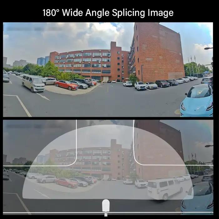 Dahua 8MP TiOC EPTZ Caméra Alarme sonore et lumineuse intelligente 180 °