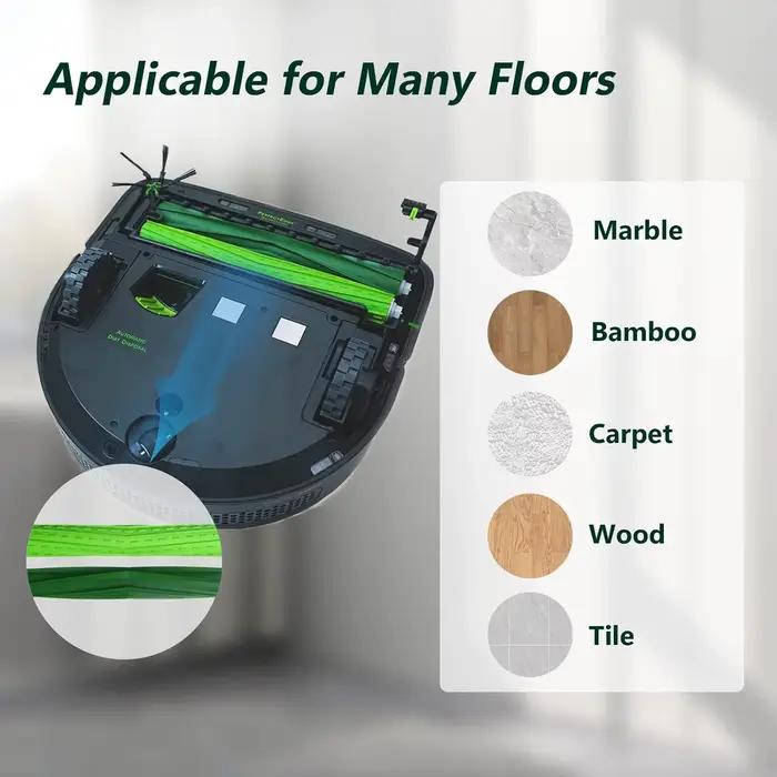 Brosse à rouleau en caoutchouc pour aspirateur iRobot Roomba S9 (9150) S9 + S9 Plus (9550) série S,