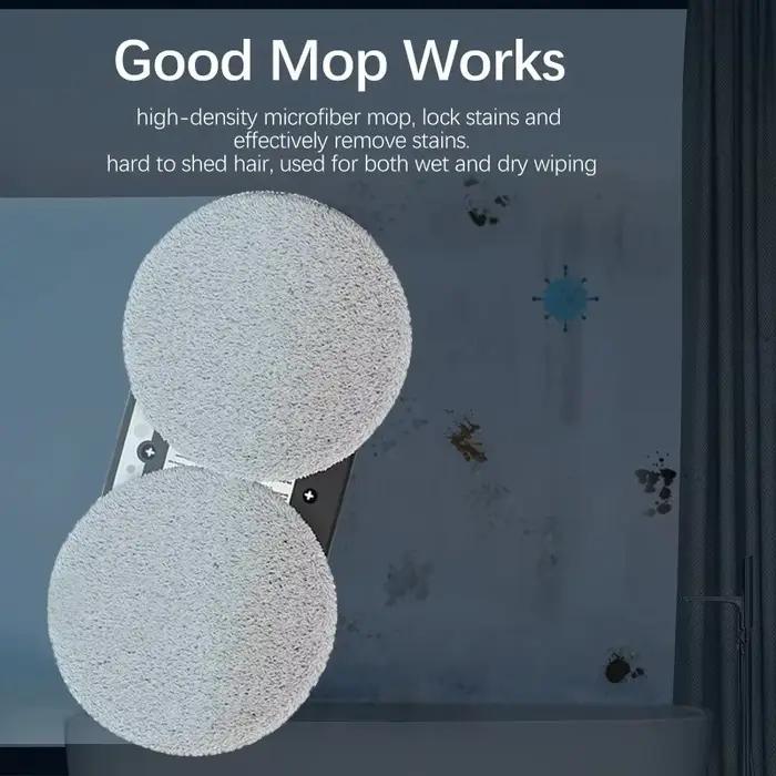 Robot de nettoyage de vitres intelligent avec télécommande pour nettoyage sous vide et lavage automatique pour immeubles de grande hauteur occasionnels et quotidiens