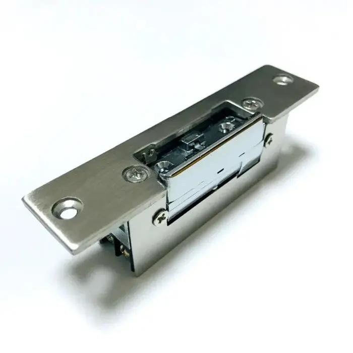 Serrure de porte à gâche électrique en acier inoxydable DC 12V