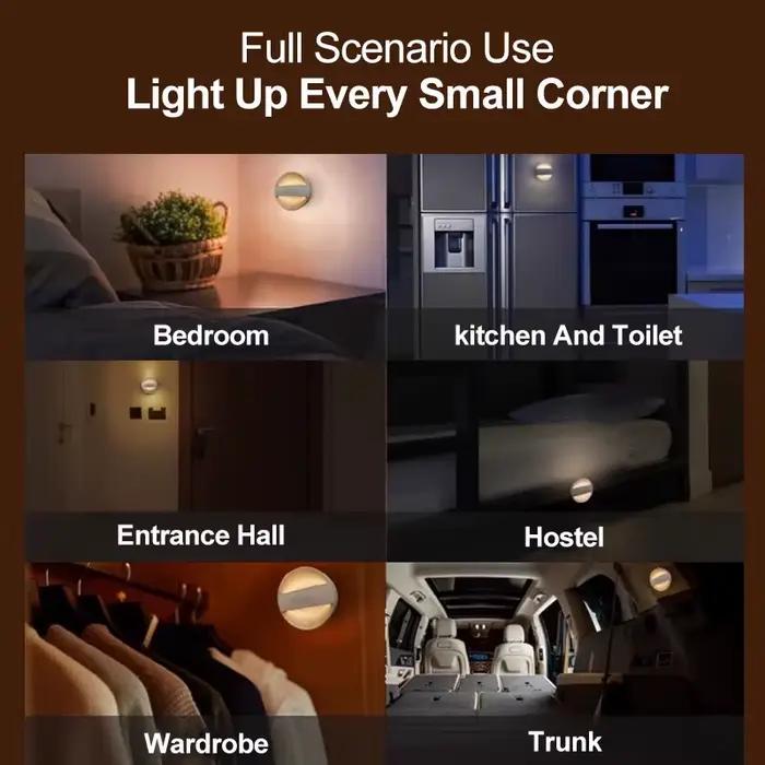 Veilleuse Philips MyLiving DIANAII Lumières Intérieures avec Capteur de Mouvement et Lumière Réconfortante pour Chambre Occasions Spéciales