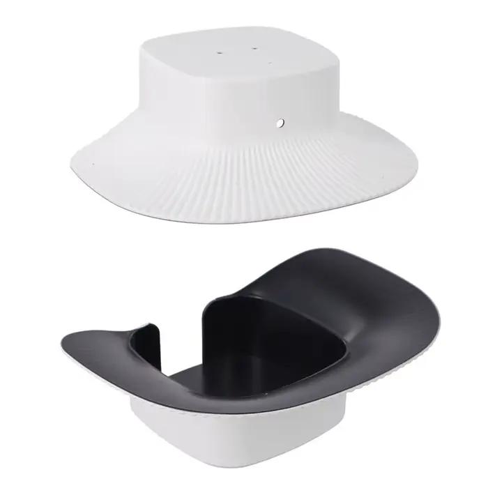 Couvercle de caméra de sécurité en ABS blanc résistant aux intempéries pour Eufy S340 protection élégante et moderne pour installation extérieure