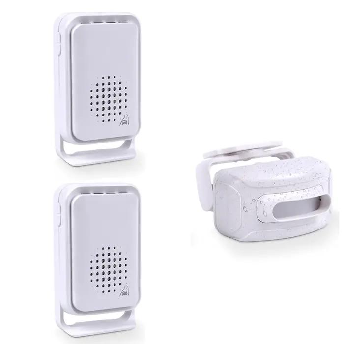 Alarme de capteur sans fil étanche pour sécurité extérieure double détection infrarouge et radar entrée de magasin garage protection de sécurité à domicile
