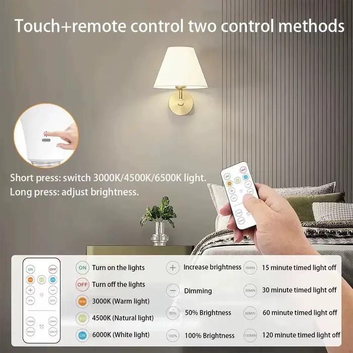 Ampoule de secours rechargeable USB-C avec douille E27