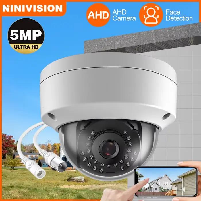 CCTV 8MP caméra dôme analogique de sécurité extérieure antidéflagrante détection de visage AHD DVR c