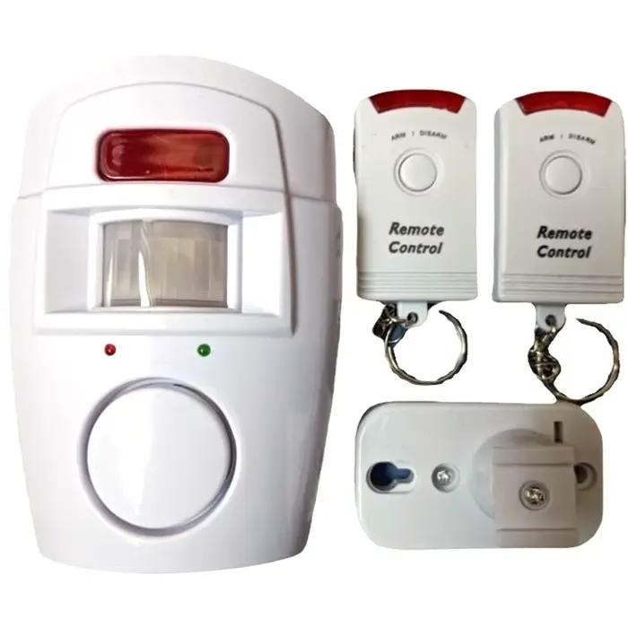 Détecteur de mouvement PIR sans fil, alarme avec télécommandes, capteur de mouvement infrarouge, ali