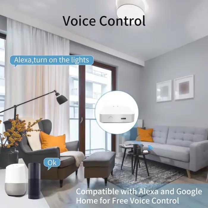 Tuya ZigBee Hub passerelle multimode maison intelligente pont WiFi Bluetooth maille vie