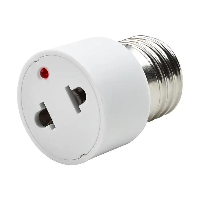 Base d'ampoule E27 vers prise US EU en plastique pour connectivité et modernisation de la maison occasions spéciales