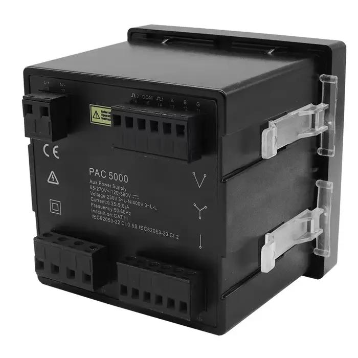 Compteur d'énergie triphasé intelligent KWh avec affichage LCD et communication RS485 Modbus pour la surveillance et l'analyse de la consommation d'énergie en trois phases à offrir pour la durabilité et l'économie d'énergie