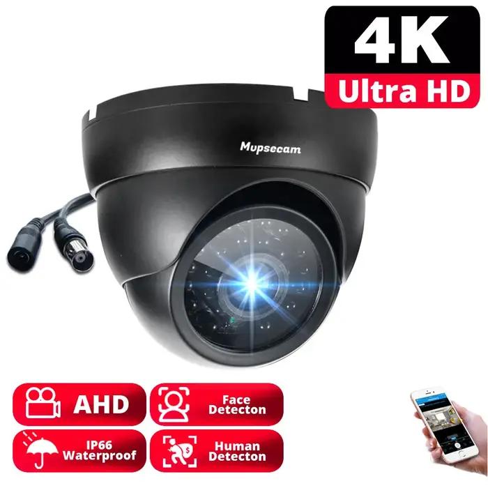 4K CCTV sécurité dôme analogique caméra BNC extérieur étanche détection de visage AHD DVR
