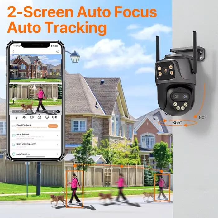 Caméra IP 6K 9MP HD WiFi