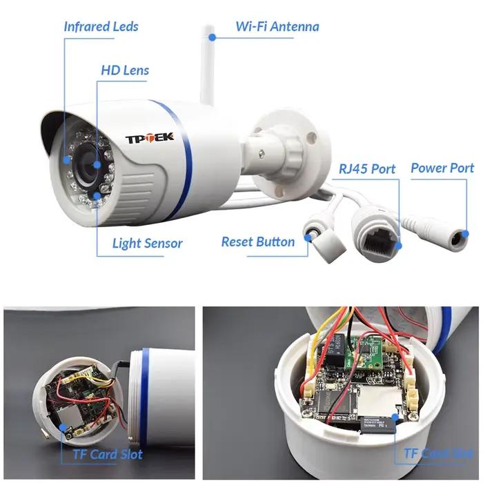 4MP 1080P caméra IP extérieure WiFi