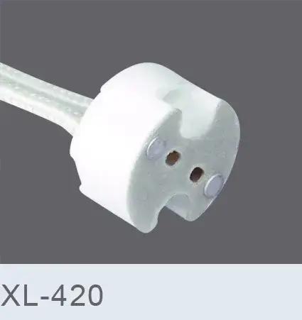 10-200 pcs/lot MR16 MR11 GU5.3 G5.3 G4 connecteur de base de lampe câble base de douille de lampe MR